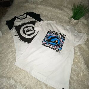 New 2 Quicksilver | Quicksilver logo | Cargo T-shirt’s 7-8 S NWOT 30%off w♥️ #72